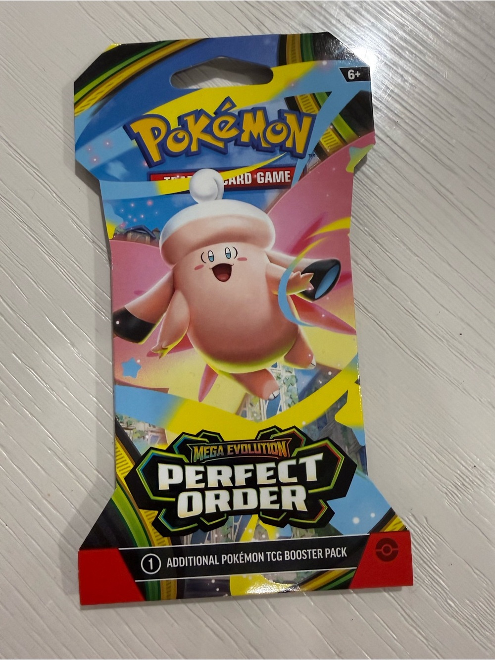 Pokemon Perfect Order Booster Pack - Pink, Blue, Yellow, Red